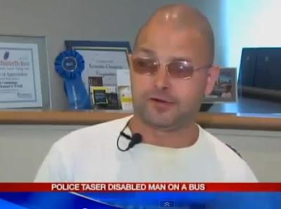 Disabled Man Tased By Police On City Bus In New York (Video)