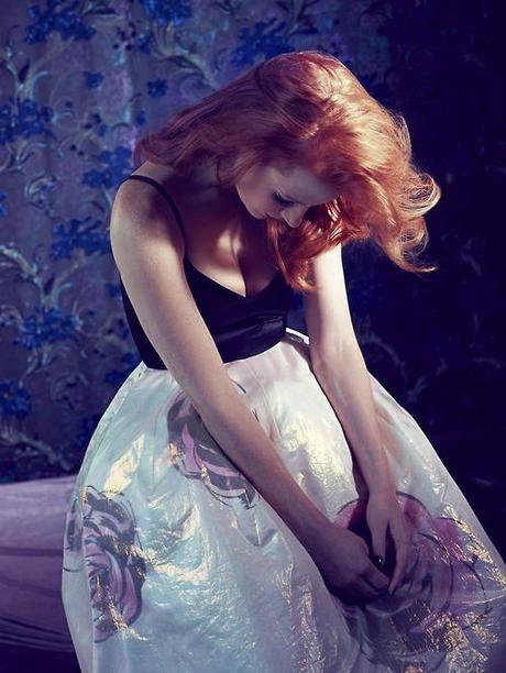 heavenvsme:

Jessica Chastain - InStyle by Michael Rossato,...