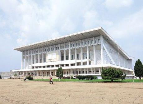 Pyongyang Indoor Stadium in central Pyongyang (Photo: Rodong Sinmun).