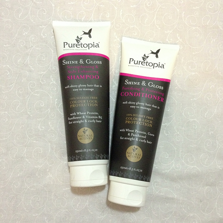 PRODUCT REVIEW: Puretopia Shine & Gloss Shampoo & Conditioner