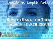 Google In-Depth Articles: Rank Them Search Results