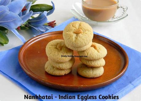 Nan khatai - Eggless Indian Cookies / Cookies Recipe
