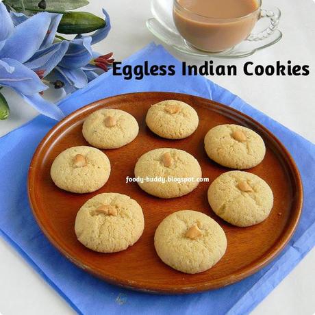 Nan khatai - Eggless Indian Cookies / Cookies Recipe