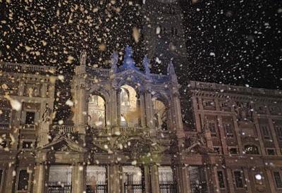 August Snow in Rome