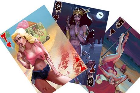 ZOM-B-GIRLS Pin-Up Playing Cards