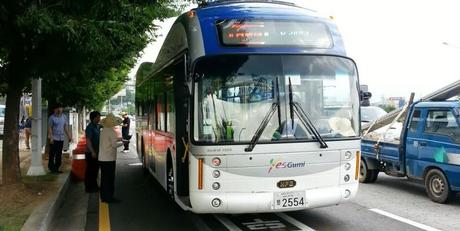 An OLEV bus. (Credit: KAIST)