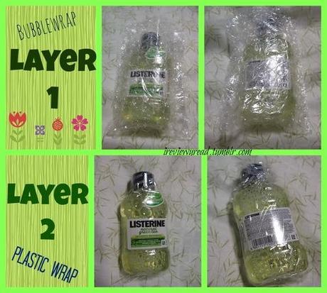 Listerine Green Tea sample and review