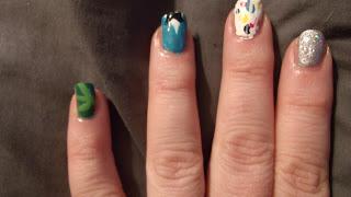 Gangnam Style inspired  Nail tutorial