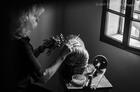 Portrait of a lace maker