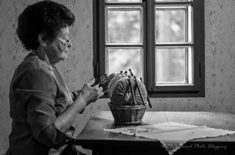 Portrait of a lace maker