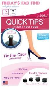 Quick Tips Instant Heel Caps