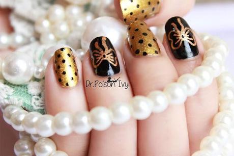 Featured in Cosmopolitan India Gold Glam NOTD tutorial