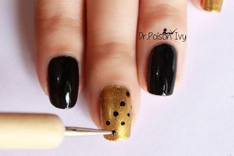 Featured in Cosmopolitan India Gold Glam NOTD tutorial