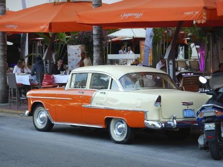 Orange and Cream Bel Air on South Beach