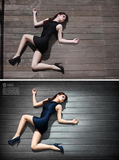 Before-After - Zigzag - Artwork by Ben Heine Before-After - Zigzag - Artwork by Ben Heine