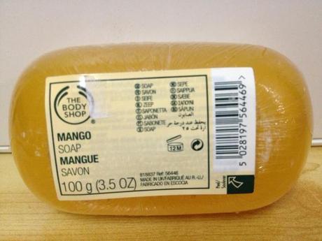 Mango soap from body shop