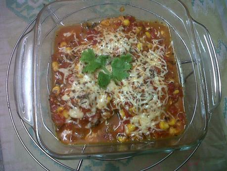 Italian Ravioli Pasta with Indian tadka