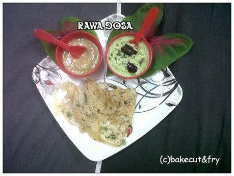 Instant Rava Dosa