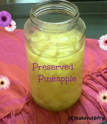 How to make Sweetened Canned Pineapple at home