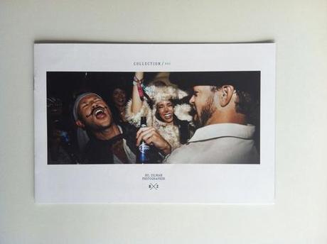 Front cover of Southern California based photographer Bil Zelman's latest photo promo booklet. party celebrity Bud Light faux fur