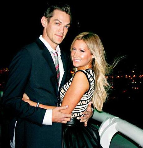 Ashley Tisdale and Christopher French