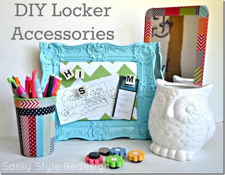 DIY locker accessories pin