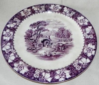 A Penchant For Purple Transferware!