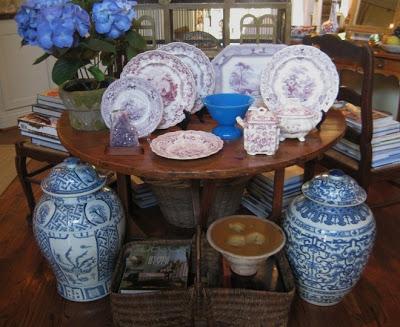 A Penchant For Purple Transferware!