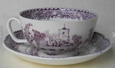 A Penchant For Purple Transferware!