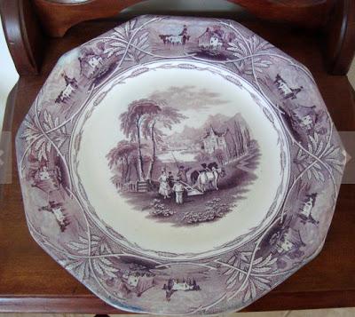 A Penchant For Purple Transferware!