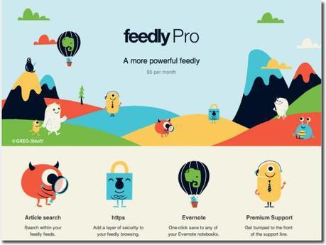 feedly pro news