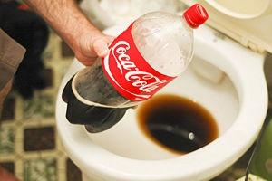 Cleaning your toilet with coca cola will get out the nastiest stains!