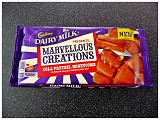 Cadbury Dairy Milk Marvellous Creations Cola Pretzel Honeycomb