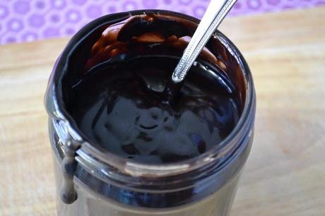 Hot Fudge! Dark Chocolate Peanut Butter Hot Fudge