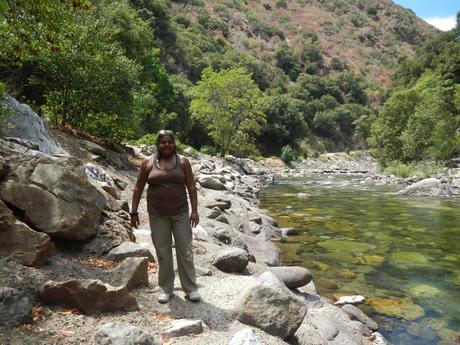 Hiking through King's Canyon