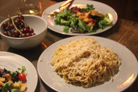 Linguine with Cauliflower Pesto