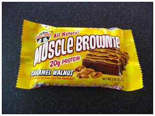 Lenny and Larry's Caramel Walnut Muscle Brownie