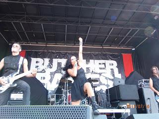 A Ripple Conversation with Butcher Babies - Mayhem Fest, Mansfield, Mass. July 16th,2013