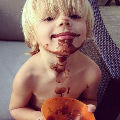 Chocolate ice cream disaster