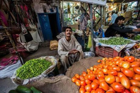 Vegetable stall