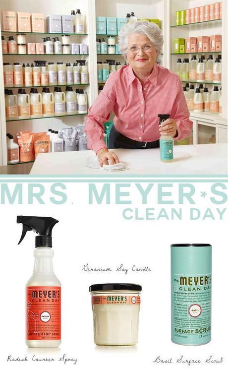 Best of Mrs. Meyer's Cleaning Products.