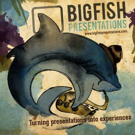 Created an album cover for a contest hosted by the agency Bigfish Presentations. The object  was to represent the company as if they were a band.