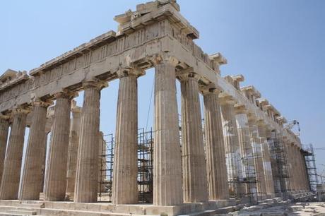 parthenon in acropolis athens 2013