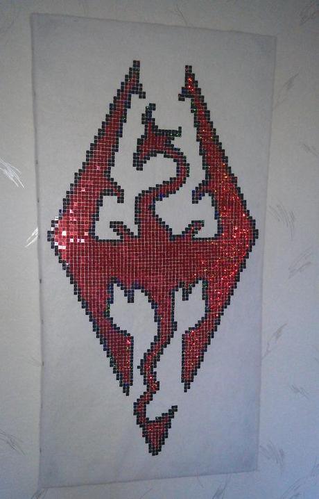 Akatosh Sequin Art