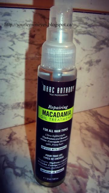 Review: Marc Anthony Repairing Macadamia Oil Treatment