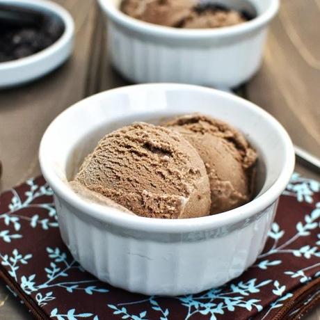 Mocha Ice Cream (Eggless recipe)
