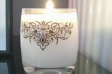 Relaxing with my Melt Candle