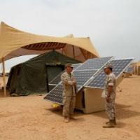 US Marines Fight Taliban Using Solar