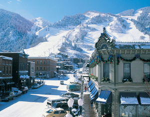 Aspen, Colorado, in winter