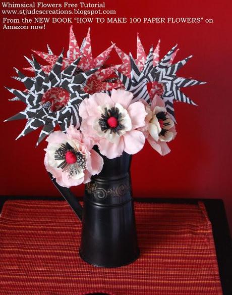 Paper Flowers for Home Decor My New Cape Cod Home